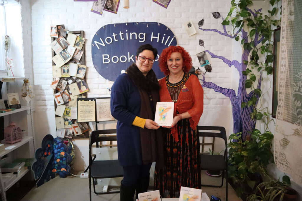 Mariángeles Lucas con Val Marchante