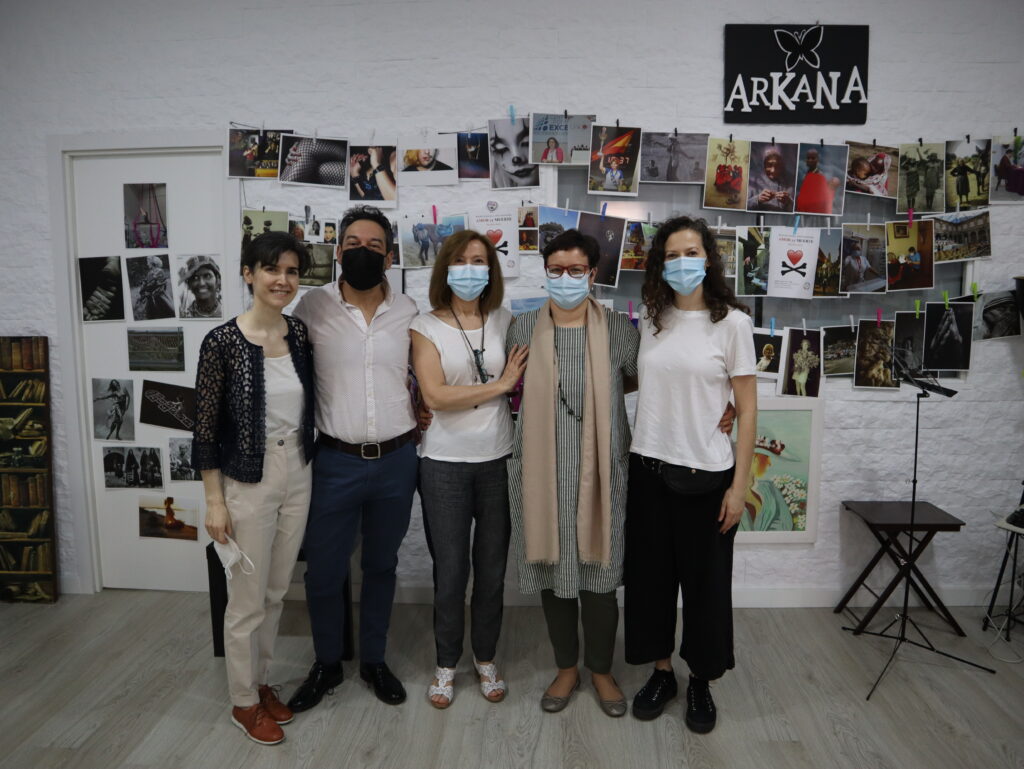 Susana, David, Isabel, Mariángeles y Marta.